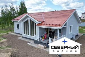 Каркасный дом по проекту 