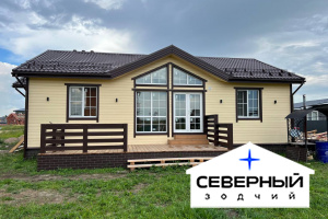 Каркасный дом по проекту 